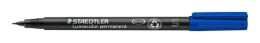 Folienstift Lumocolor S blau